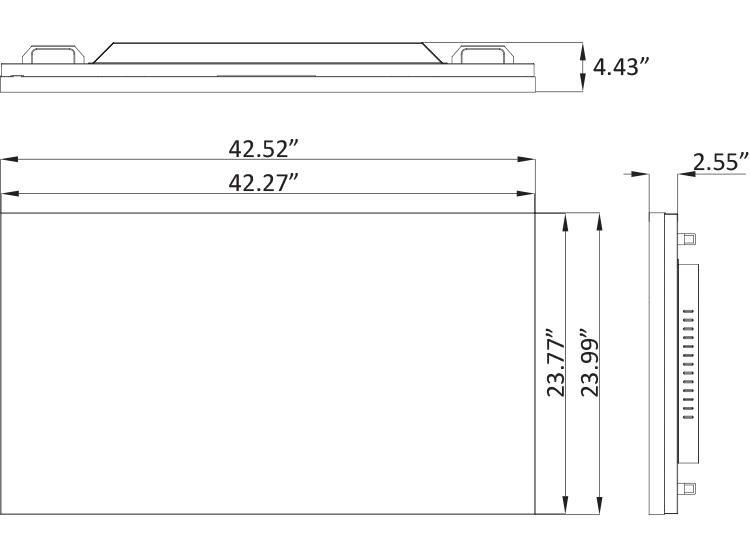 VW49CD-OM-400S3 Dimension