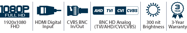 27in Security CCTV Monitor