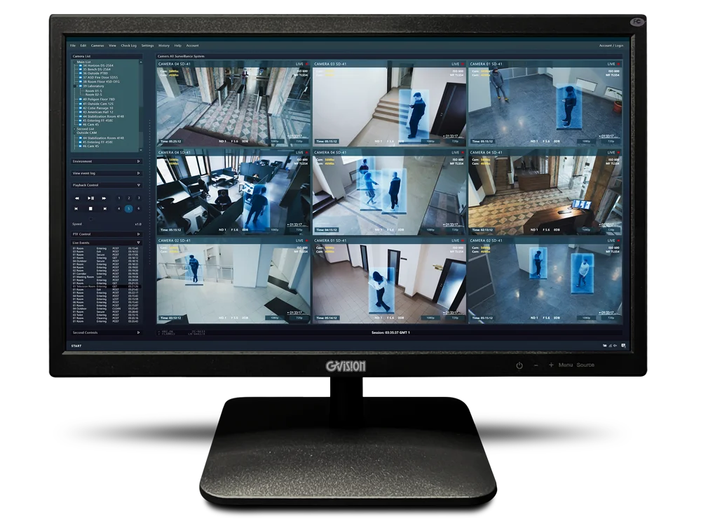 19.5 in Professional Security CCTV Monitor