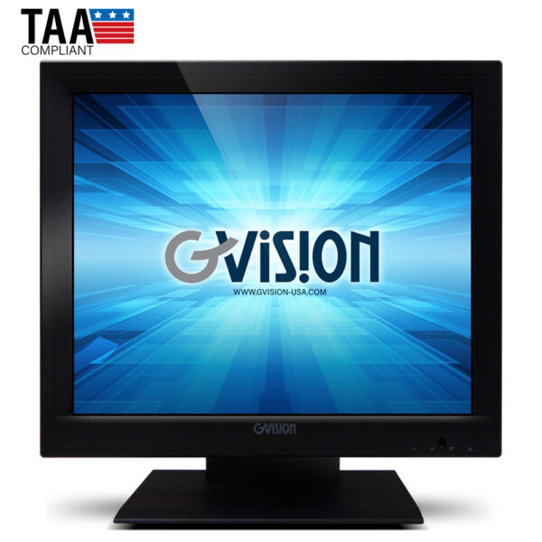 19-inch 5-Wire Resistive Touchscreen Monitor