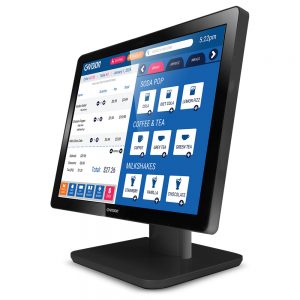 17" desktop projected capacitive PCAP touchscreen monitor