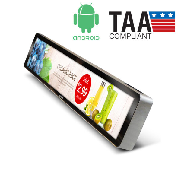 16.3-inch Stretched Bar Monitor with Built-In Android OS