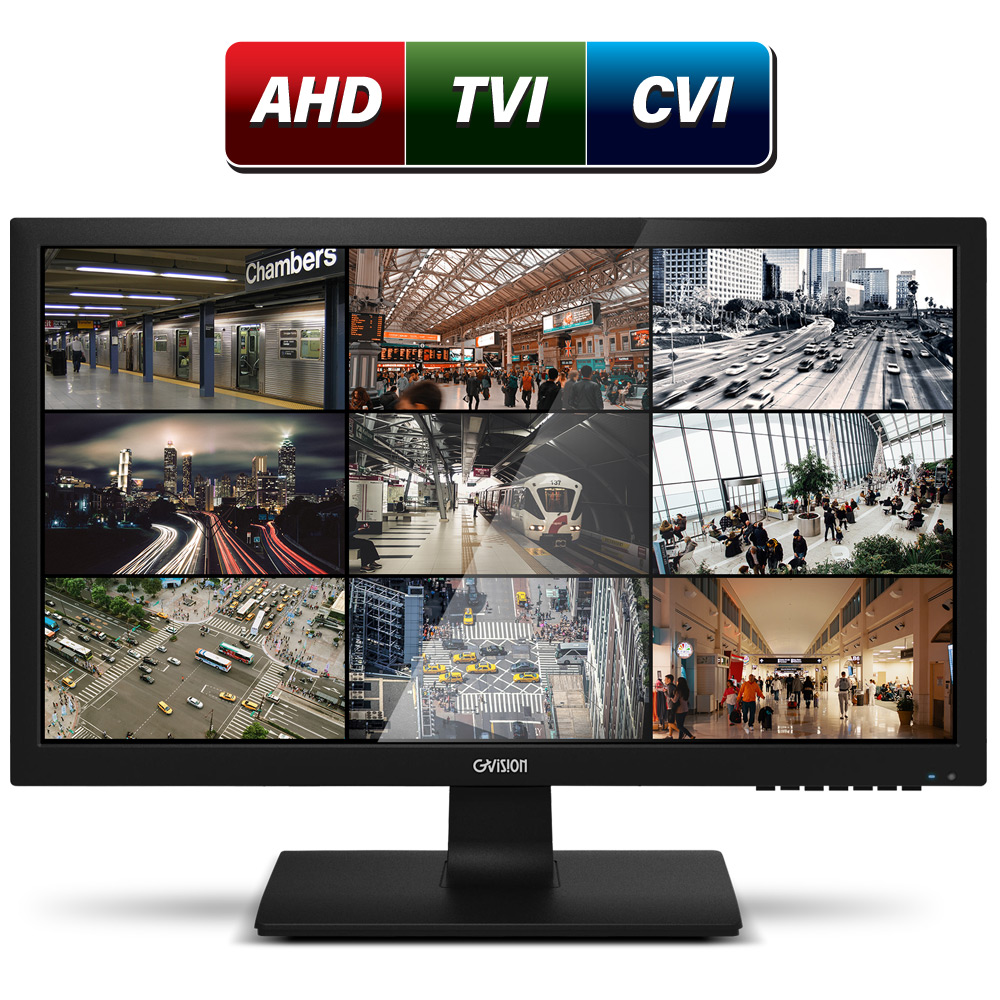 GVision C32BI-AC-4000 32 Inch Commercial CCTV Monitor, 4K UHD, HDMI,  DisplayPort