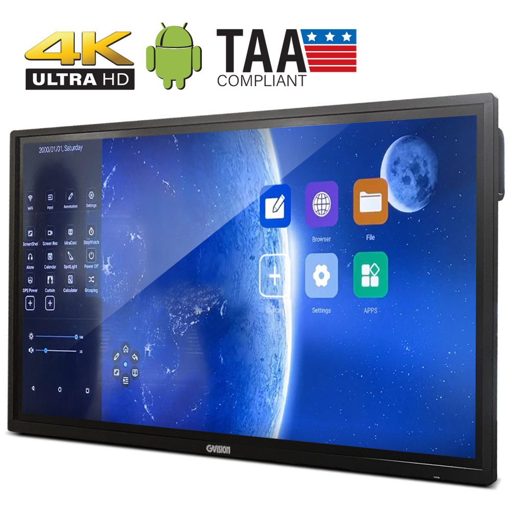 32 4K UHD Touch Screen Monitor and Display (10 Point)