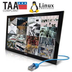 24-inch IP Monitor, Linux embedded, Onvif compliance