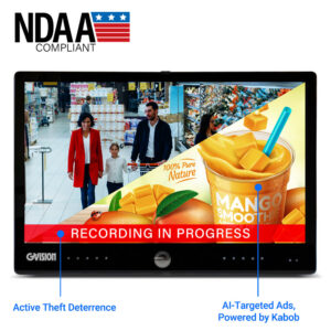 27" AI Public View Monitor (PVM) POE Monitor