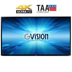 55-inch 4K touchscreen monitor