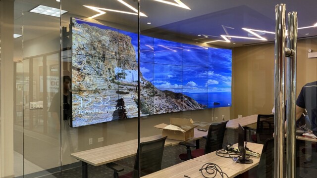 GVision Curved Video Wall in Illinois