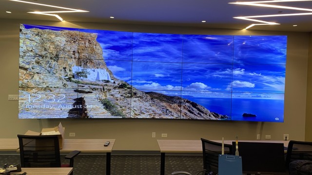 GVision Curved Video Wall in Illinois